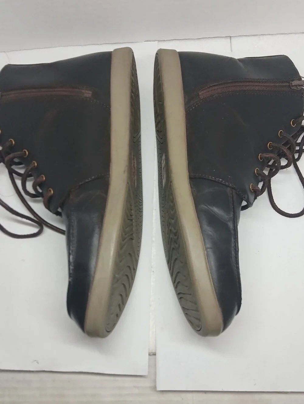 Men's Reef Casual Leather Chukka Boots - Brown Lightweight
